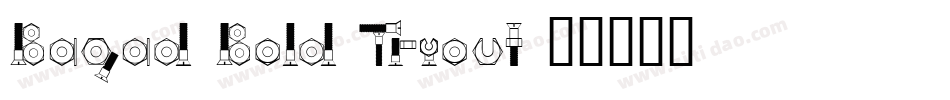 Bagad Bold Tryout字体转换